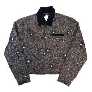 Urban-outfitters Women's Black and Brown Jacket